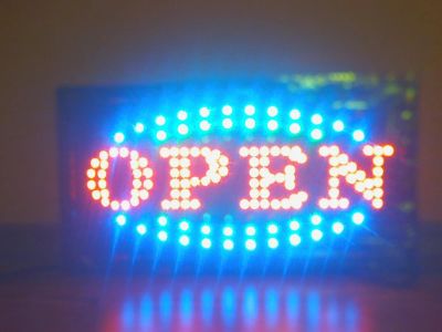 Лот: 3481150. Фото: 1. яркое световое табло "OPEN". Рекламные материалы и оборудование
