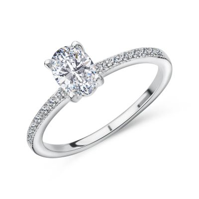 Лот: 23822703. Фото: 1. Серебряное кольцо с фианитами... Кольца, перстни