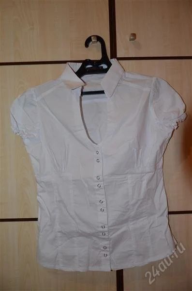 Лот: 2892735. Фото: 1. белая рубашка-блуза. Блузы, рубашки