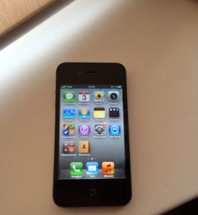 Лот: 8818436. Фото: 1. Продажа iPhone 4 32 GB Black. Смартфоны