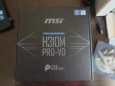 Лот: 13901222. Фото: 1. Msi h310m pro vd. Другое (комплектующие)