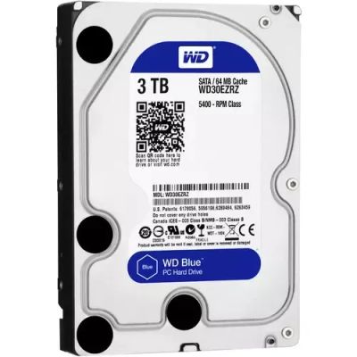 Лот: 21438378. Фото: 1. Жесткий диск WD 3TB Blue™ 3,5... Жёсткие диски (HDD)