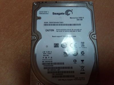 Лот: 9619165. Фото: 1. Seagate 500 Gb. Жёсткие диски (HDD)