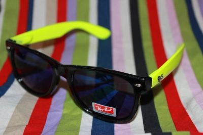 Лот: 4011870. Фото: 1. Очки Ray Ban Черно-желтые! уценка... Очки солнцезащитные