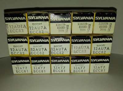 Лот: 19830512. Фото: 1. Радиолампы ecc81 , ecc82 , ecc83. Другое (антиквариат)