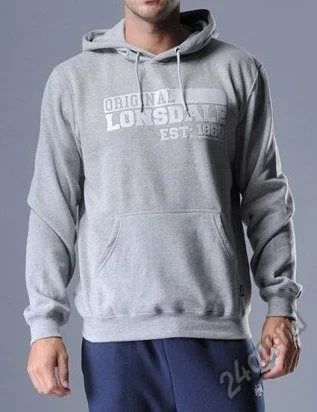 Лот: 2469492. Фото: 1. Толстовка Худи Lonsdale Clayton... Свитеры, толстовки, худи