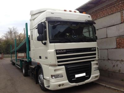 Лот: 3710443. Фото: 1. Автовоз DAF XF105. Грузовики, автобусы, спецтехника