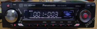 Лот: 1173683. Фото: 1. Автомагнитола Panasonic CQ-C3301N... Автомагнитолы