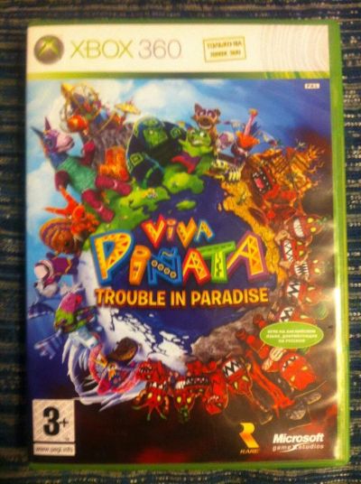Лот: 3860494. Фото: 1. Диск XBOX 360 Viva Pinata Trouble... Игры для консолей