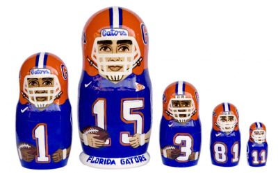 Лот: 4232081. Фото: 1. Матрешка Florida Gators. Другое (коллекционирование, моделизм)