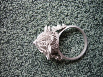 Лот: 4178292. Фото: 1. Кольцо,скань,серебро,5.5 грамм... Ювелирные изделия