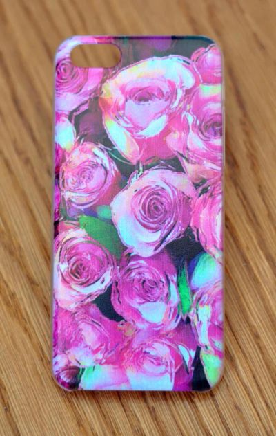 Лот: 7792747. Фото: 1. Пластиковый чехол Розы для iPhone... Чехлы, бамперы