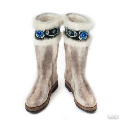 Лот: 15024594. Фото: 1. Женские унты Снегурочка. Угги, унты, валенки