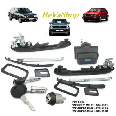 Лот: 21049332. Фото: 1. Комплект ручек и личинок VW golf... Кузов
