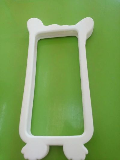 Лот: 7286017. Фото: 1. Бампер на iPhone5 собака белая. Корпуса, клавиатуры, кнопки