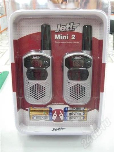 Лот: 494929. Фото: 1. Рация Jet! Mini 2. Рации, радиостанции