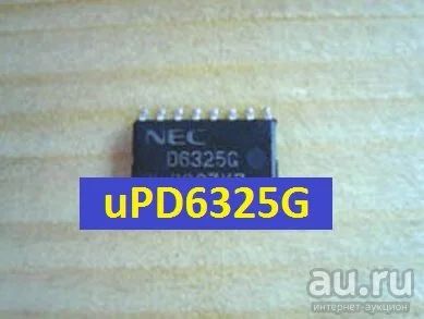 Лот: 16206347. Фото: 1. UPD6325G Quad 6-bit D/A Converter. Микросхемы