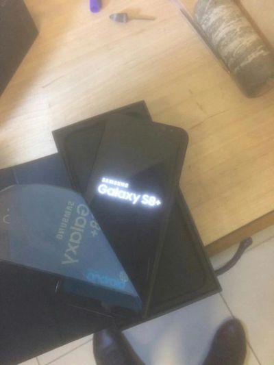 Лот: 10537618. Фото: 1. Samsung Galaxy s8+ BLACK. Смартфоны