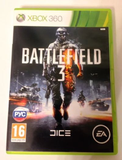 Лот: 5482730. Фото: 1. Диск Battlefield 3 для XBox 360... Игры для консолей