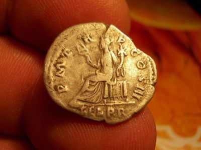 Лот: 16162214. Фото: 1. Древнючее серебро-Римский Денарий... Россия до 1917 года