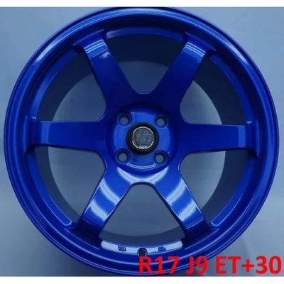 Лот: 5264729. Фото: 1. Rays TE37 R17 J9 ET+30 4x100... Диски