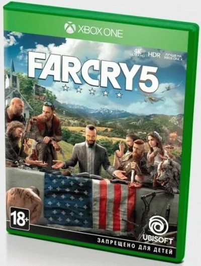 Лот: 15480876. Фото: 1. Far Cry 5 [Xbox One, русская версия... Игры для консолей