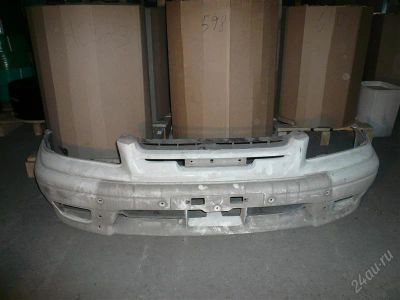 Лот: 933668. Фото: 1. Бампер передний Toyota Carib AE-111. Кузов