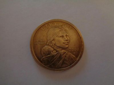 Лот: 4890019. Фото: 1. США 1 доллар 2000 года. Сакагавея... Америка