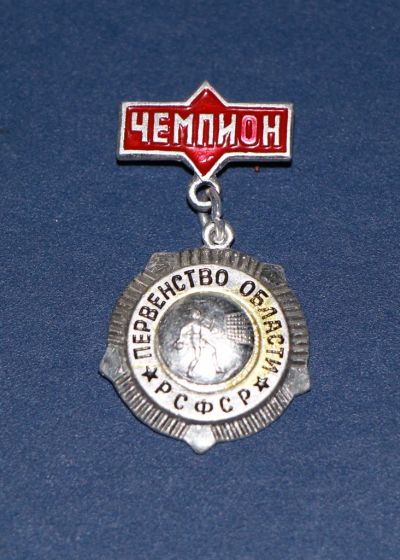 Лот: 3079767. Фото: 1. Первенство области РСФСР. Чемпион... Памятные медали