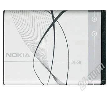 Лот: 1595041. Фото: 1. АКБ Nokia BL-5B 3220,3230,5140... Аккумуляторы