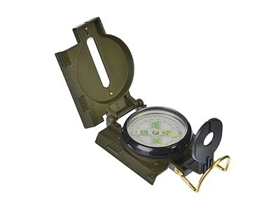 Лот: 11316524. Фото: 1. Компас жидкостный армейский металл... Другое (туризм)