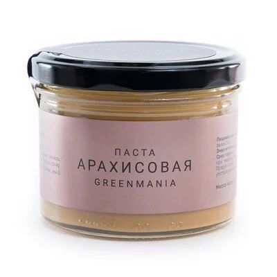 Лот: 15788199. Фото: 1. Арахисовая паста с розовой гималайской... Диетическое питание