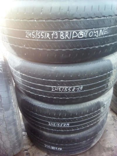 Лот: 10273033. Фото: 1. 245/55 R19 Bridgestone комплект... Шины