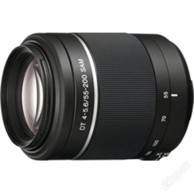 Лот: 1072825. Фото: 1. Объектив для зеркалок SONY SAL-55200... Объективы