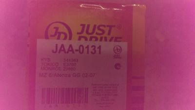 Лот: 6274308. Фото: 1. Амортизаторы задние Just Drive... Ходовая, подвеска, рулевое управление