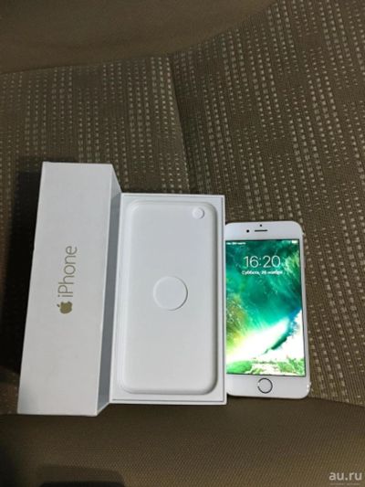 Лот: 8609283. Фото: 1. iPhone 6 16 gold. Смартфоны