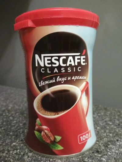 Лот: 12738595. Фото: 1. Кофе Nescafe classic. Чай, кофе, какао