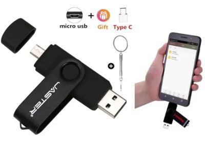 Лот: 15859524. Фото: 1. Флешка 64Gb для смартфона usb... USB-флеш карты