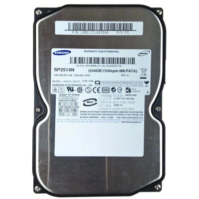 Лот: 11547254. Фото: 1. Жесткий диск 250 Гб Samsung SP2514N. Жёсткие диски (HDD)