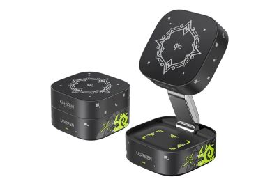 Лот: 25709864. Фото: 1. Беспроводная зарядка UGREEN MagFlow... Зарядные устройства