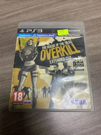 Лот: 20064801. Фото: 1. Диск The house of the dead Overkill... Игры для консолей
