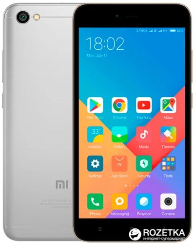 Лот: 11014054. Фото: 1. Xiaomi redmi note 5a Silver. Смартфоны