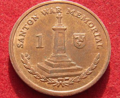 Лот: 18926592. Фото: 1. Остров Мэн 1 пенни, 2014 г. Остальные страны