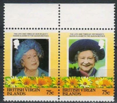 Лот: 16386054. Фото: 1. 1985. Брит. Вирг. О-ва. 85 лет... Марки