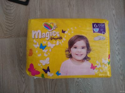 Лот: 13705726. Фото: 1. Подгузники Magics Easysoft X-large... Детская гигиена