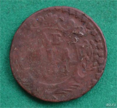 Лот: 12738253. Фото: 1. денга 1744 (512). Россия до 1917 года
