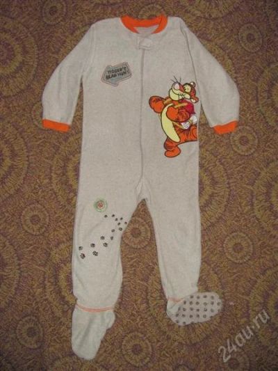 Лот: 2026785. Фото: 1. Флисовый комбинезон-поддева "DISNEY... Костюмы, пиджаки, комбинезоны