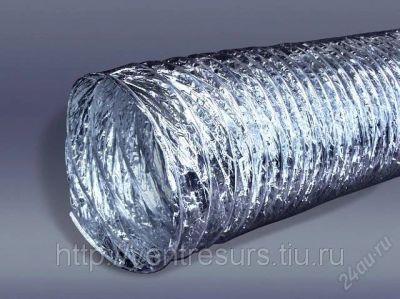 Лот: 4303945. Фото: 1. Воздуховоды ( Гофра ) 125мм. Вентиляция