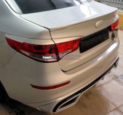 Лот: 16643237. Фото: 1. Лип спойлер на Kia Rio 3 (Киа... Детали тюнинга