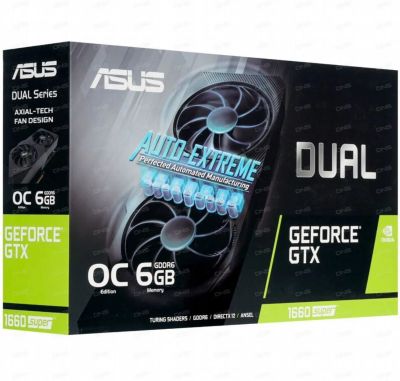 Лот: 25083328. Фото: 1. Видеокарта asus GeForce GTX 1660... Видеокарты
